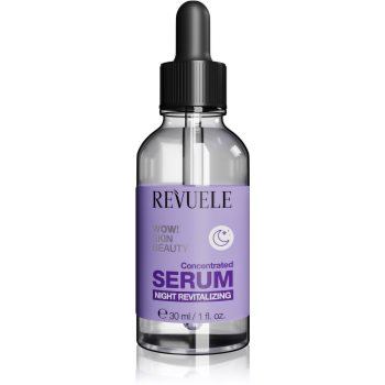 Revuele WOW! Skin Beauty Concentrated Serum Night Revitalizing ser impotriva ridurilor cu efect de hidratare - imagine 2